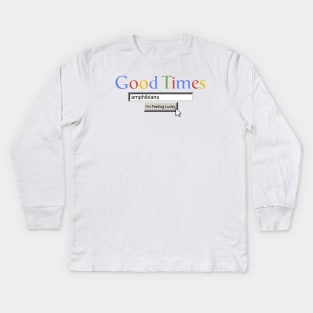 Good Times Amphibians Kids Long Sleeve T-Shirt